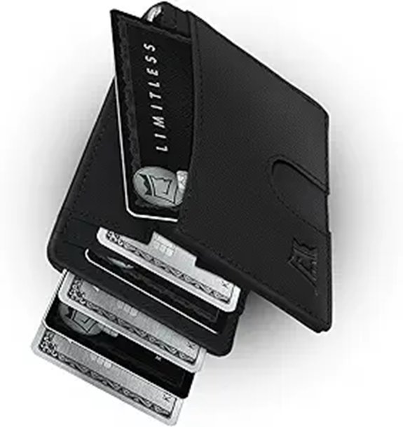 Kings Loot Slim RFID Money Clip Wallet for Men