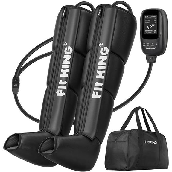 15 Best Compression Boots for Faster Recovery: Top Picks and Reviews 3 FIT KING Air Compression Recovery System (Small) (Small)
