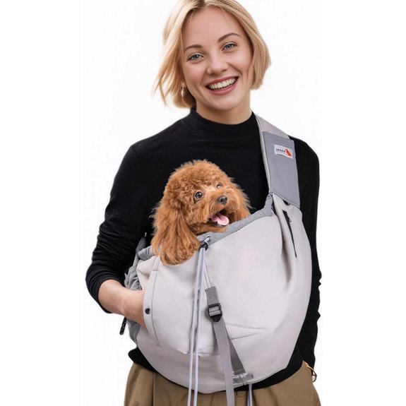 Dog Carrier Sling for Small Dogs & Cats
