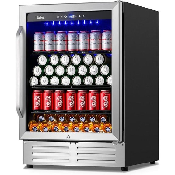 24-Inch Beverage Cooler with Glass Door