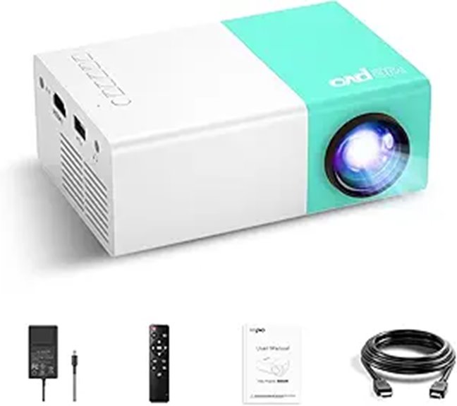 9 Best Projectors for Film Festivals in 2026 4 Mini Portable LED Projector for Home & Outdoor Use