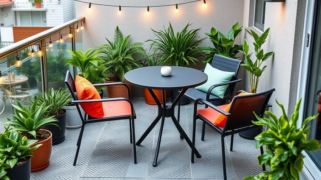small patio furniture considerations