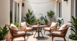 small patio furniture options