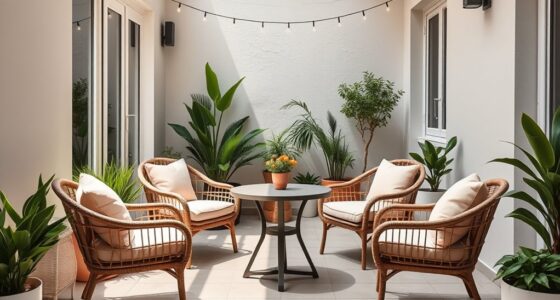 small patio furniture options