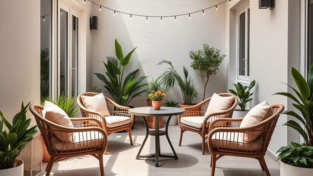 small patio furniture options
