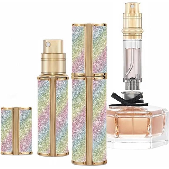 Sparkling 5ml Travel Perfume Atomizer Bottle