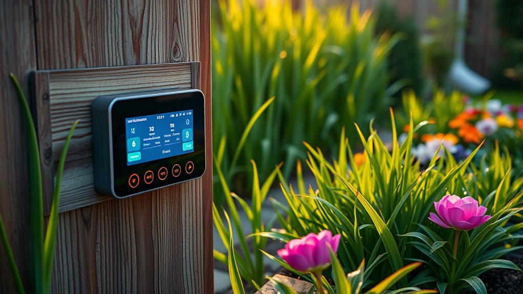 smart efficient watering control