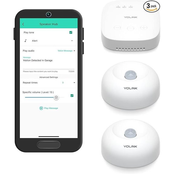 smart home speaker and sensor