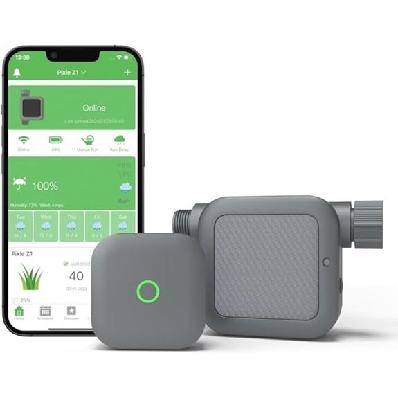 15 Best Smart Irrigation Controllers to Keep Your Lawn Green and Water Use Efficient 4 Netro Pixie Z1 Smart Hose Faucet Timer