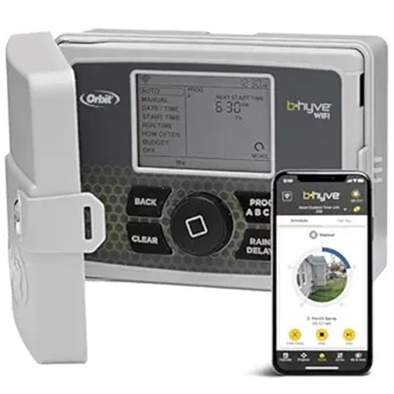 15 Best Smart Irrigation Controllers to Keep Your Lawn Green and Water Use Efficient 16 Orbit 57950 B-hyve 12-Zone Smart Indoor/Outdoor Sprinkler Controller