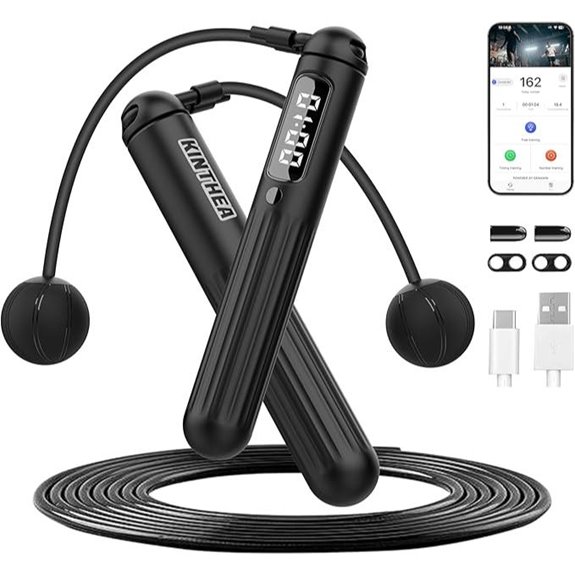 15 Best Smart Jump Ropes That Will Upgrade Your Workout Game 6 KINTHEA 2-in-1 Smart Jump Rope with App Control