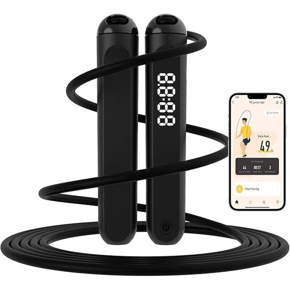 15 Best Smart Jump Ropes That Will Upgrade Your Workout Game 4 Jump Rope with Counter and App for Fitness