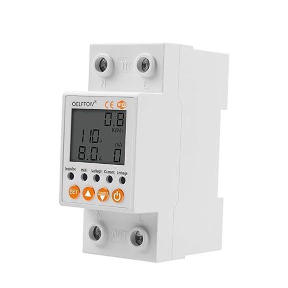 15 Best Circuit Breaker Smart Panels for Enhanced Home Safety and Control 6 Smart WiFi Circuit Breaker for Overcurrent & Voltage Protection