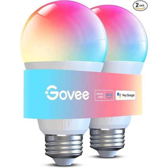 7 Best Smart Lighting Systems for Whole House Automation in 2026 7 Govee RGBWW Dimmable Smart Light Bulbs (2 Pack)