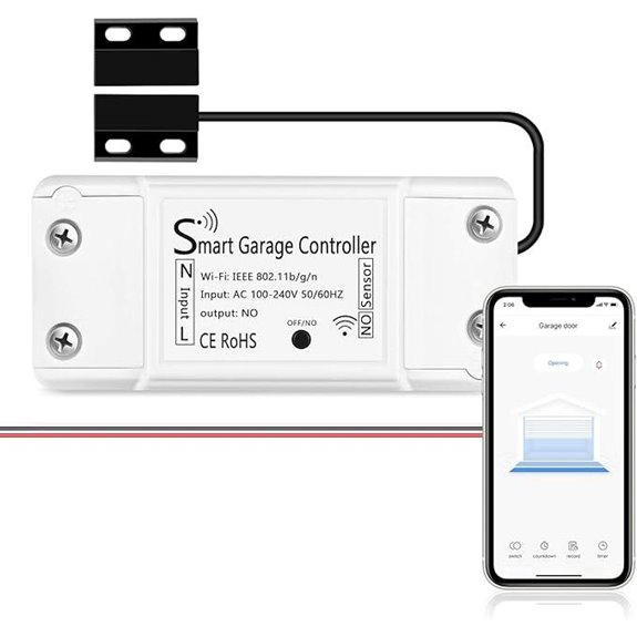 AGSHOME Wi-Fi Garage Door Opener with App & Voice Control