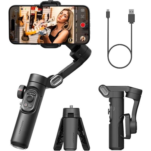 10 Best Handheld Gimbal Stabilizers of 2026 for Smooth, Professional Footage 7 smartphone 3 axis gimbal