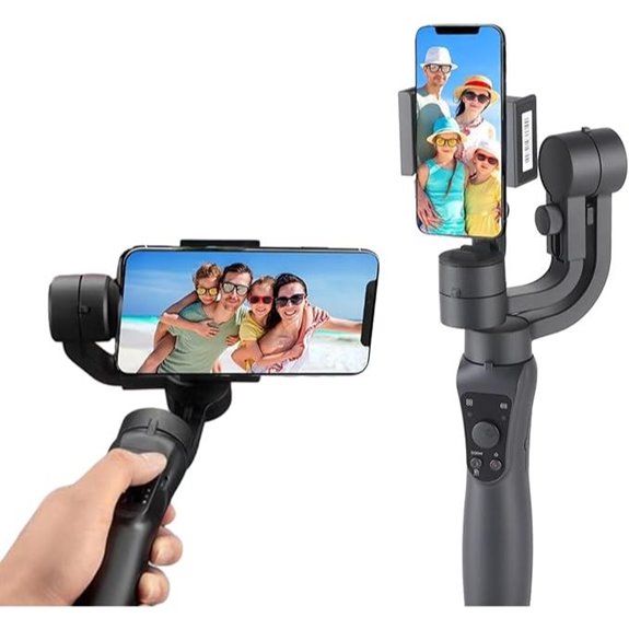 S5 Smartphone Gimbal Stabilizer with Face Tracking