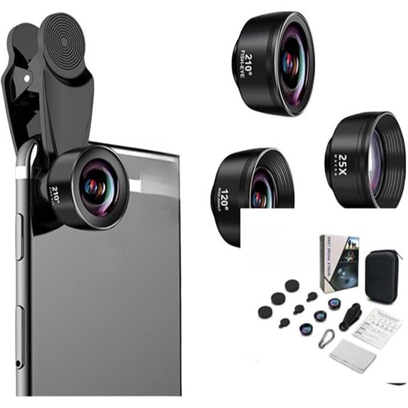3-in-1 Phone Camera Lens Kit for Smartphones