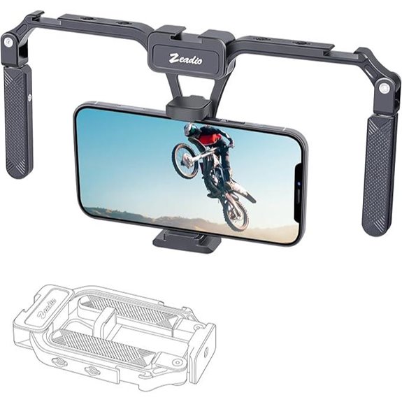 Zeadio Smartphone Stabilizer Grip and Tripod Mount