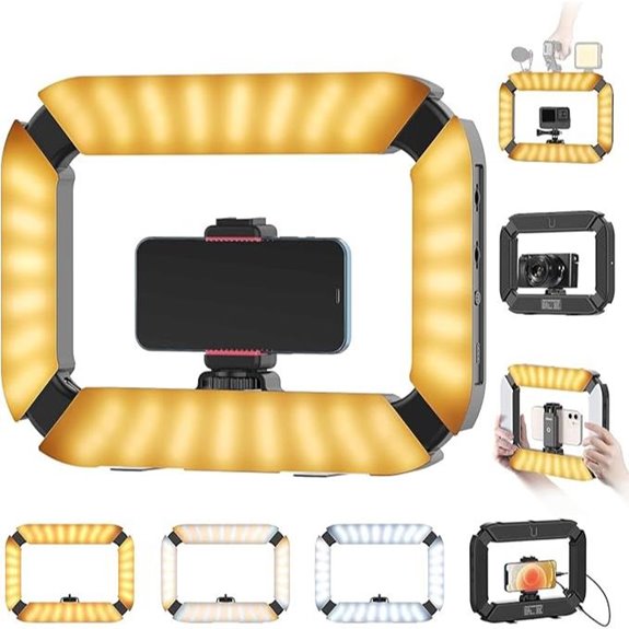 PICTRON U200 Smartphone Video Rig & LED Ring Light