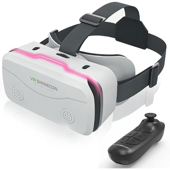 VR Headset for Smartphones with Bluetooth Controller