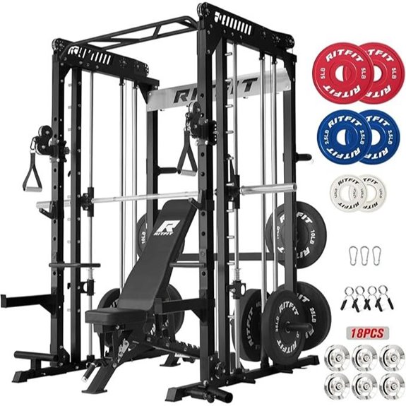 7 Best Smith Machines for Your Home Gym in 2026: Top Picks for Strength & Space 6 RitFit M1 & M1 Pro Smith Machine with Cables