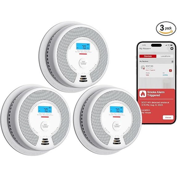 X-Sense Smoke & CO Detector Combo (3-Pack)