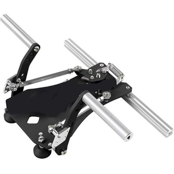 SN-2 Flight Rudder Pedals with Brake System