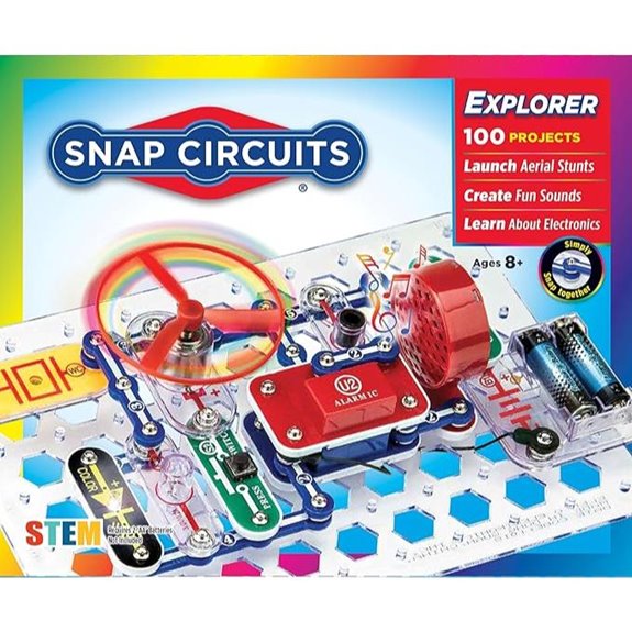 15 Best STEM Kit Building Sets That Spark Creativity and Learning 6 Snap Circuits Jr. Electronics Kit with 100+ Projects
