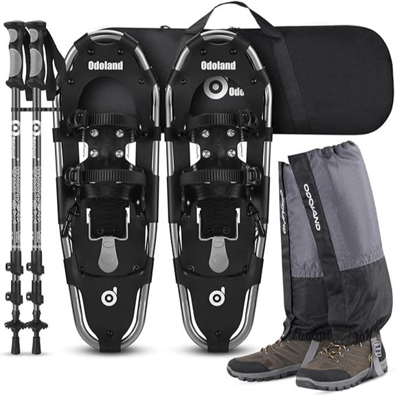15 Premium Snowshoes for 2026 You Can't Miss 10 Odoland Snowshoes with Poles Gaiters & Bag