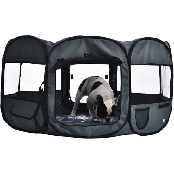 15 Best Large Playpens for Safe and Spacious Playtime in 2026 7 Amazon Basics Soft Pet Dog Travel Playpen