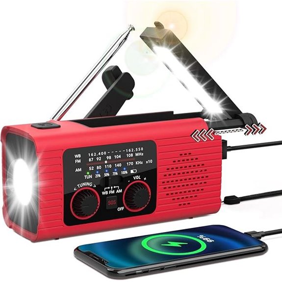 15 Best Emergency Crank Radios for 2026 You Can Rely On 4 Emergency Weather Radio with Solar & Hand Crank Charging