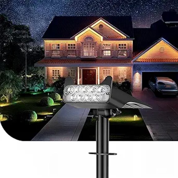 Solar Waterproof Landscape Path Lights with Dusk to Dawn