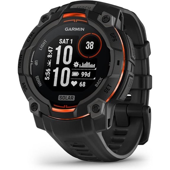 15 Best Rugged Smartwatches for Adventure and Durability in 2026 5 Garmin Instinct 3 Solar Rugged GPS Smartwatch