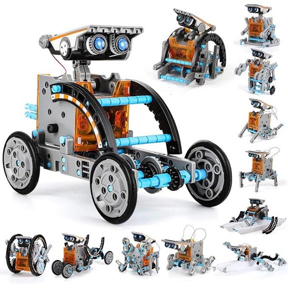 15 Best STEM Kit Building Sets That Spark Creativity and Learning 11 Lucky Doug Solar Power STEM Robot Kit for Kids