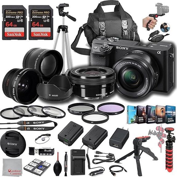 15 Best Premium APS-C Mirrorless Cameras of 2026 for Stunning Shots 5 Sony a6400 Mirrorless Camera Kit with Accessories