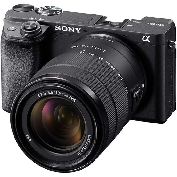 15 Best Premium APS-C Mirrorless Cameras of 2026 for Stunning Shots 11 Sony Alpha a6400 Mirrorless Camera with 18-135mm Lens