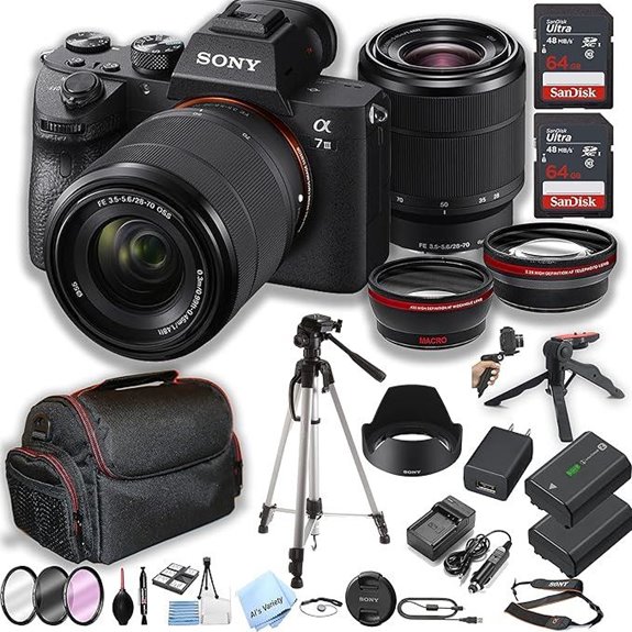 Sony a7 III Camera Kit with Lenses & Accessories