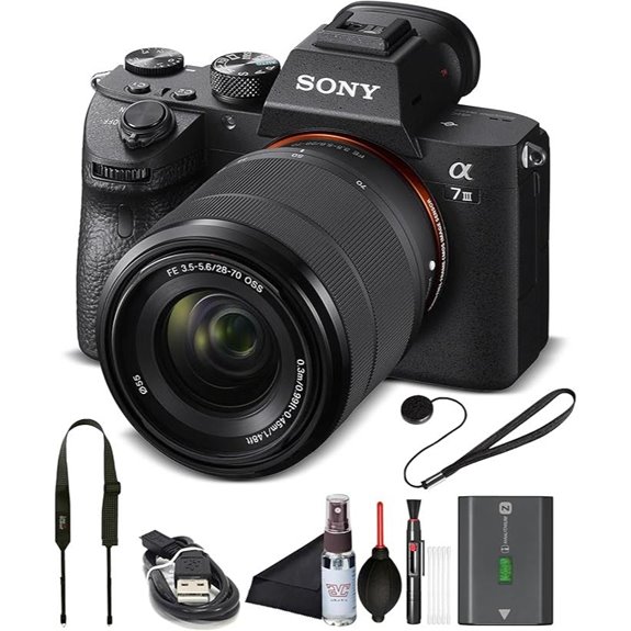 10 Best Full-Frame Cameras for Professionals in 2026: Expert Picks and Reviews 8 Sony Alpha 7 III Full Frame Mirrorless Camera Kit