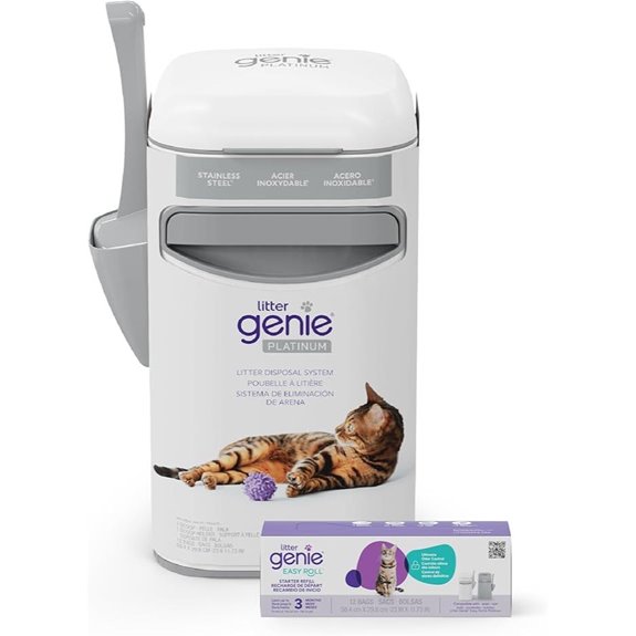 15 Best Stainless Steel Diaper Pails for Odor Control and Style in 2026 16 Litter Genie Platinum Stainless Steel Pail with Refill