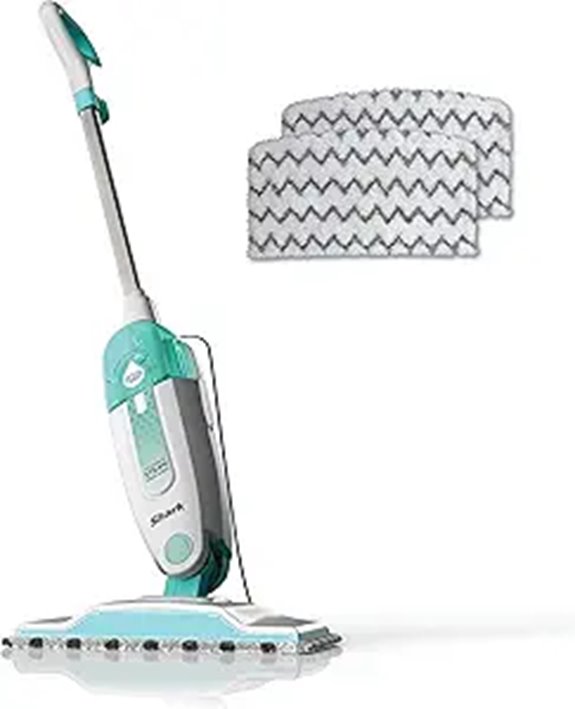 Shark Steam Mop with Washable Pads and Removable Water Tank