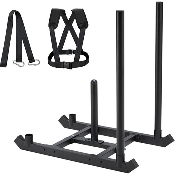steel pull sled