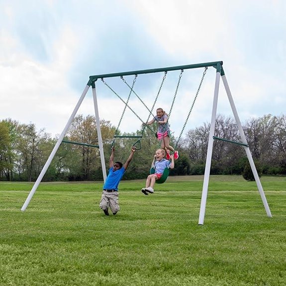 Backyard Discovery Big Brutus Steel Swing Set Kit