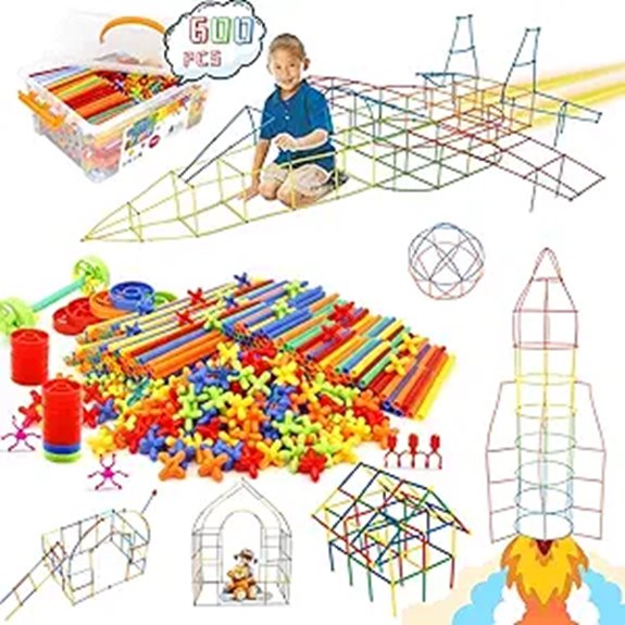 15 Best STEM Kit Building Sets That Spark Creativity and Learning 4 Straw Constructor STEM Building Toys for Kids