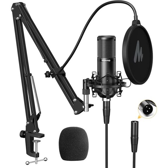 15 Best Microphones for Voice-Over Recording in 2026 5 MAONO XLR Condenser Microphone for Studio Recording