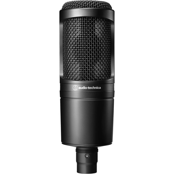 15 Best XLR Mics for Video Production in 2026 12 Audio-Technica AT2020 Cardioid Studio Microphone