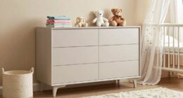 stylish baby nursery storage