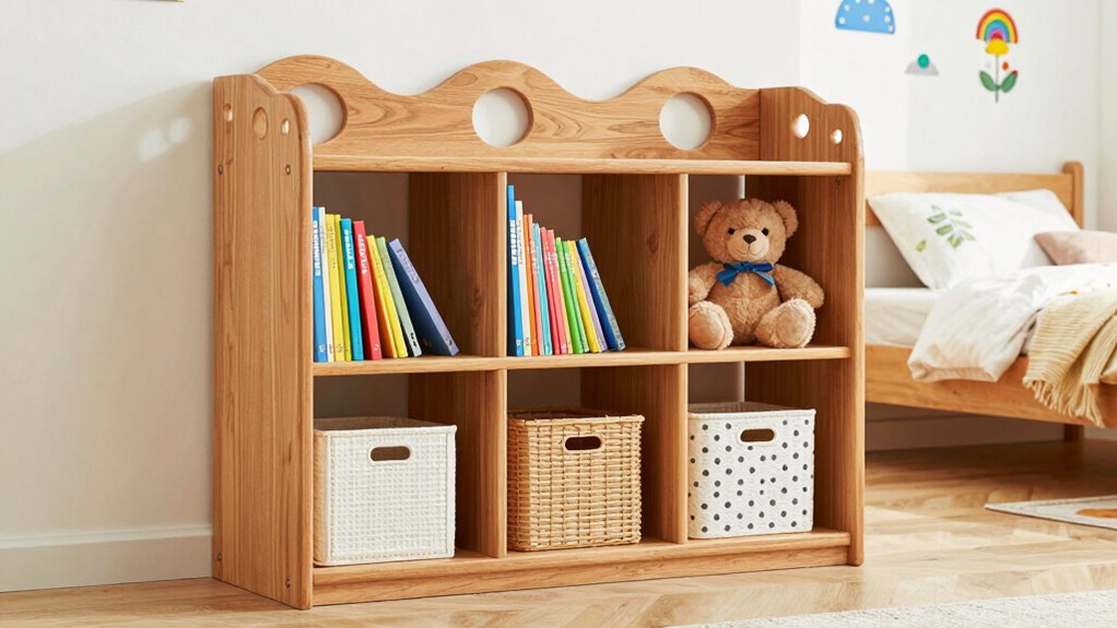 stylish durable kids bookshelves