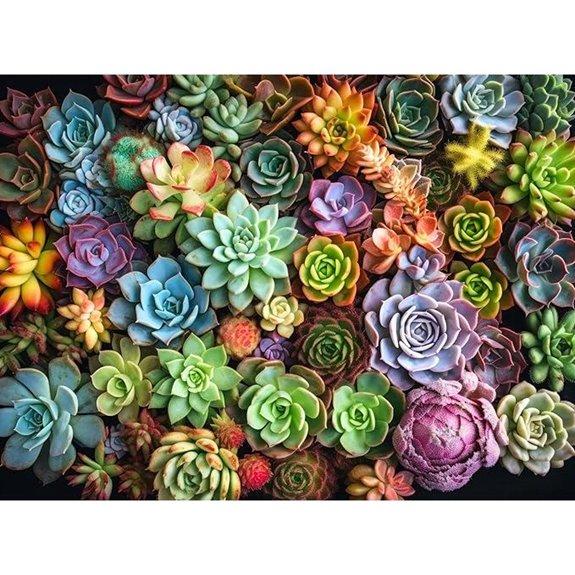 Cross & Glory Succulent Symphony 1000-Piece Puzzle