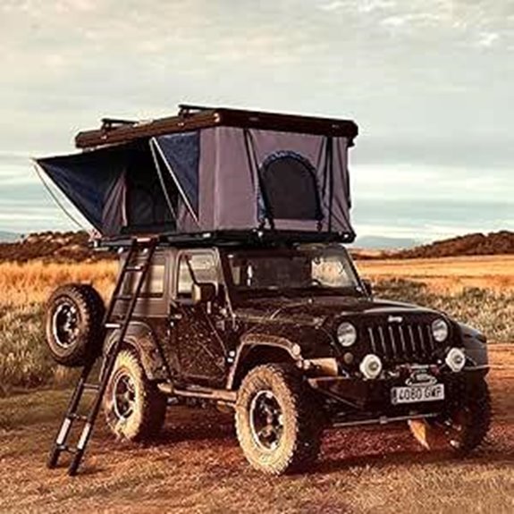 Hard Shell Rooftop Tent for SUV Camping